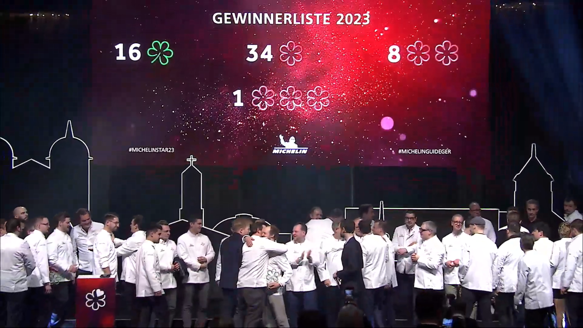 Guide Michelin Gewinnerliste 2023
